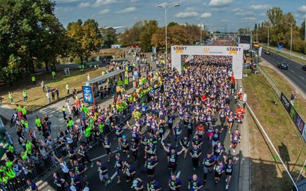 Po raz ósmy odbył się jeden z najpopularniejszych biegów masowych w Polsce - „Biegnij Warszawo".