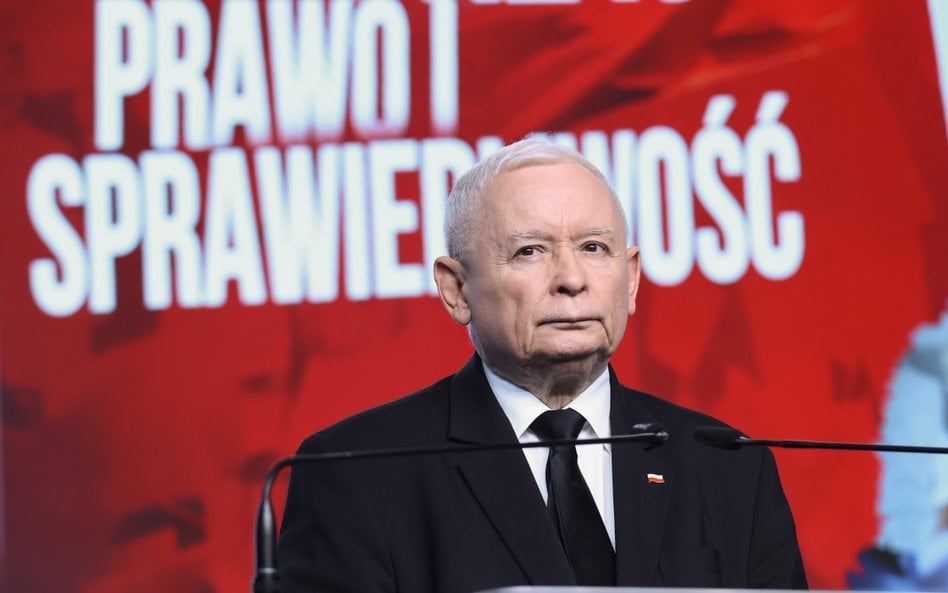 Prezes PiS Jarosław Kaczyński