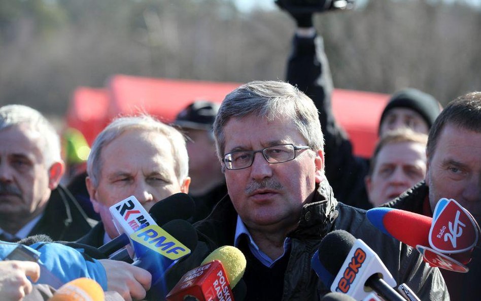 Prezydent Bronisław Komorowski