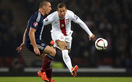 Scott Brown i Grzegorz Krychowiak