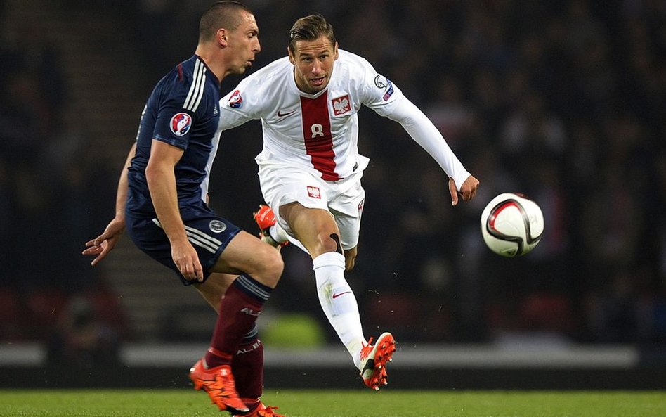 Scott Brown i Grzegorz Krychowiak