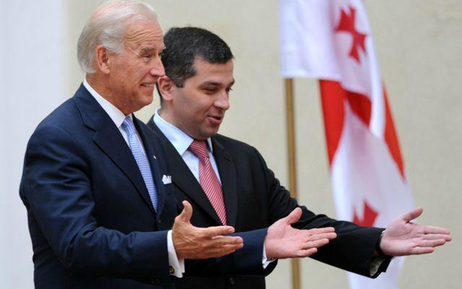 Joe Biden i Micheil Saakaszwili