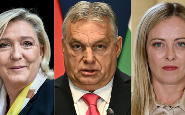 Marine Le Pen, Viktor Orbán, Giorgia Meloni