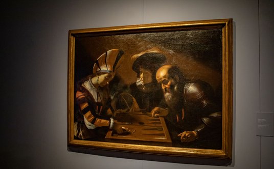 Mattia Preti „Partia tryktraka”