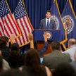 Kevin Warsh, prezes Fedu, oszczędnie komunikuje się z rynkami. Fot. Al Drago/Bloomberg