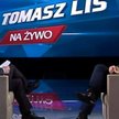 Kadr z programu Tomasza Lisa z Tomaszem Karolakiem