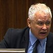 Jarosław Kaczyński przemawiający z mównicy sejmowej