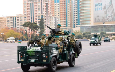 Armia Azerbejdżanu szykuje się do parady zwycięstwa w Baku, w której 10 grudnia weźmie udział 3 tys.