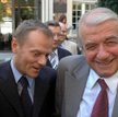Donald Tusk i Zbigniew Religa w 2005 r.