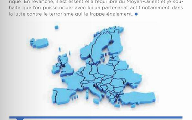 Mapa Europy na któej nadal jest NRD