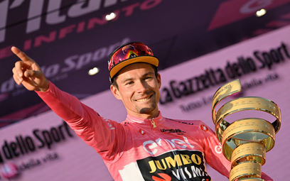 Primoż Roglić po spektakularnej jeździe na czas wygrał wyścig Giro d’Italia