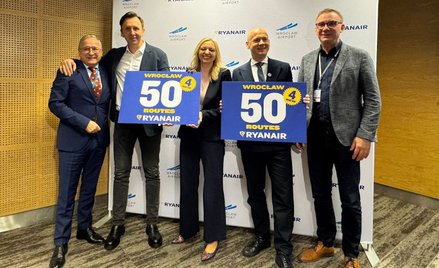 Letnia siatka połączeń Ryanaira z wrocławskiego lotniska obejmuje rekordowe 50 kierunków