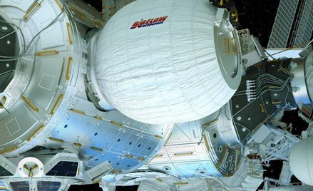 Moduł BEAM (tu wizualizacja) waży tylko 1400 kilogramów