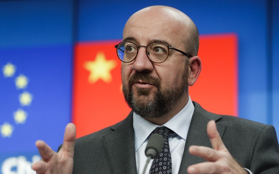 Przewodniczący Rady Europejskiej Charles Michel