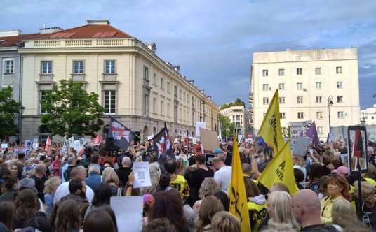 "Ani jednej więcej!". Protest w Warszawie, 14 czerwca