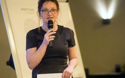 Ewa Pawlak-Lewandowska reprezentowała Ministerstwo Sportu i Turystyki. Fot. Zbigniew Kaczmarek