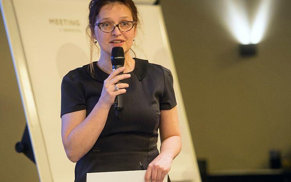 Ewa Pawlak-Lewandowska reprezentowała Ministerstwo Sportu i Turystyki. Fot. Zbigniew Kaczmarek