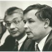 1996 r., Prezes Porozumienia Centrum Jarosław Kaczyński i wiceprezes Ludwik Dorn