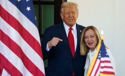 Wizyta premier Giorgii Meloni w Białym Domu, kwiecień 2025