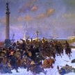 „Krwawa niedziela w 1905 roku” – obraz Wojciecha Kossaka