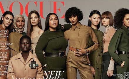 "Vogue" po raz pierwszy z modelką w hidżabie na okładce