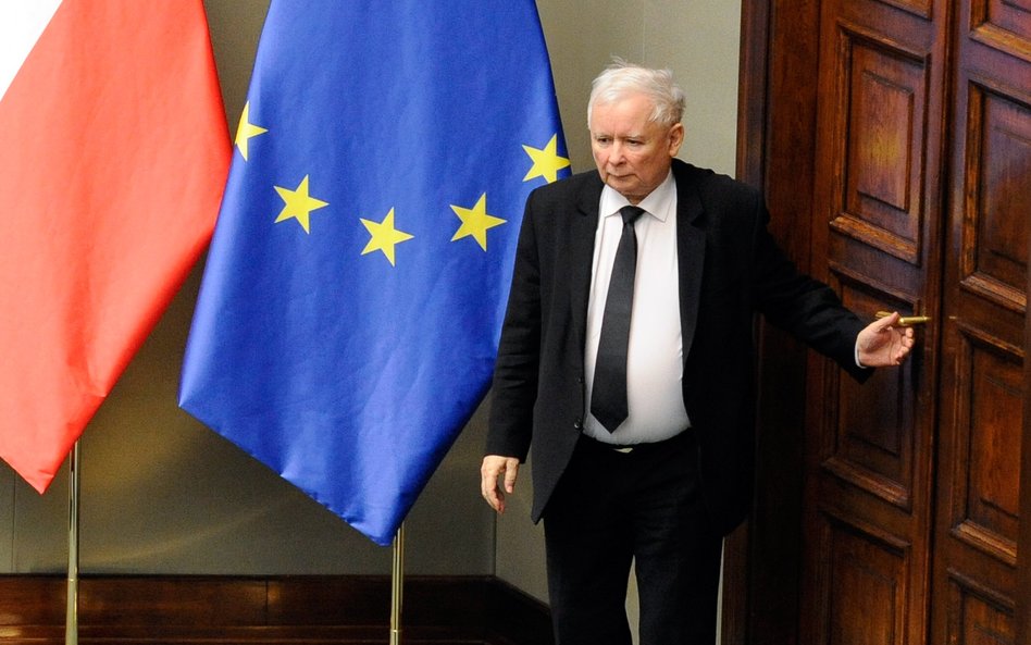 Prezes PiS Jarosław Kaczyński