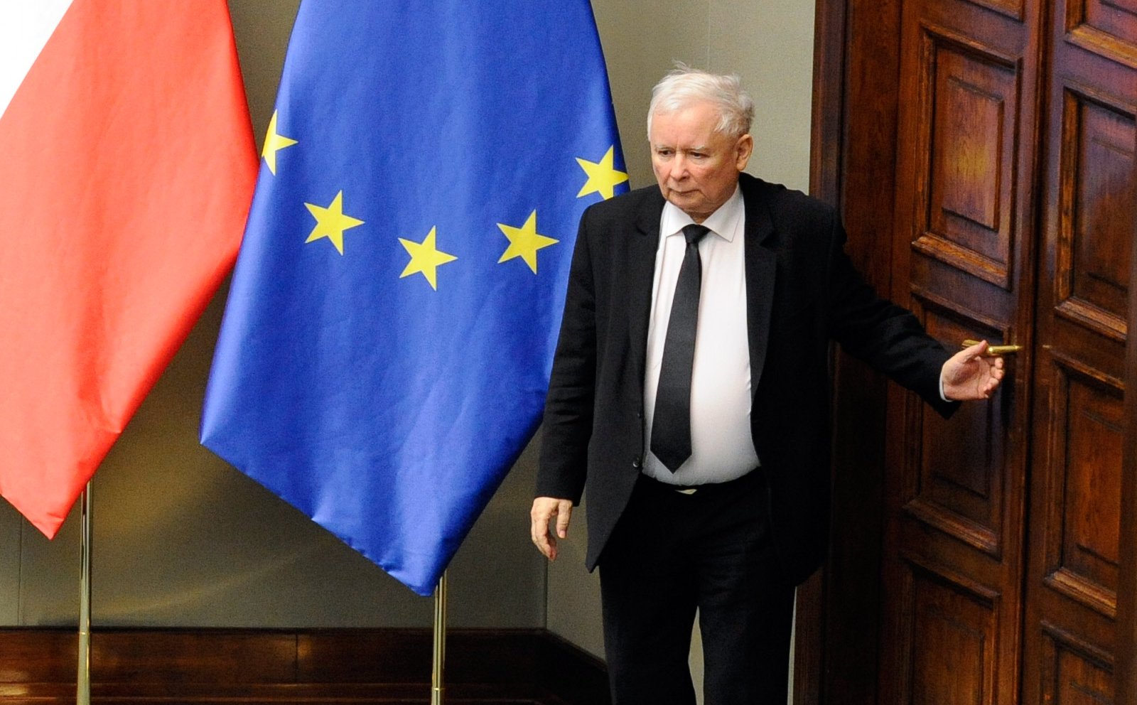 Jarosław Kaczyński: Rozłam, którego dokonał Mateusz Morawiecki, służy szkodzącym Polsce