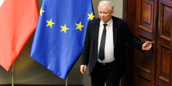 Jarosław Kaczyński: Rozłam, którego dokonał Mateusz Morawiecki, służy szkodzącym Polsce