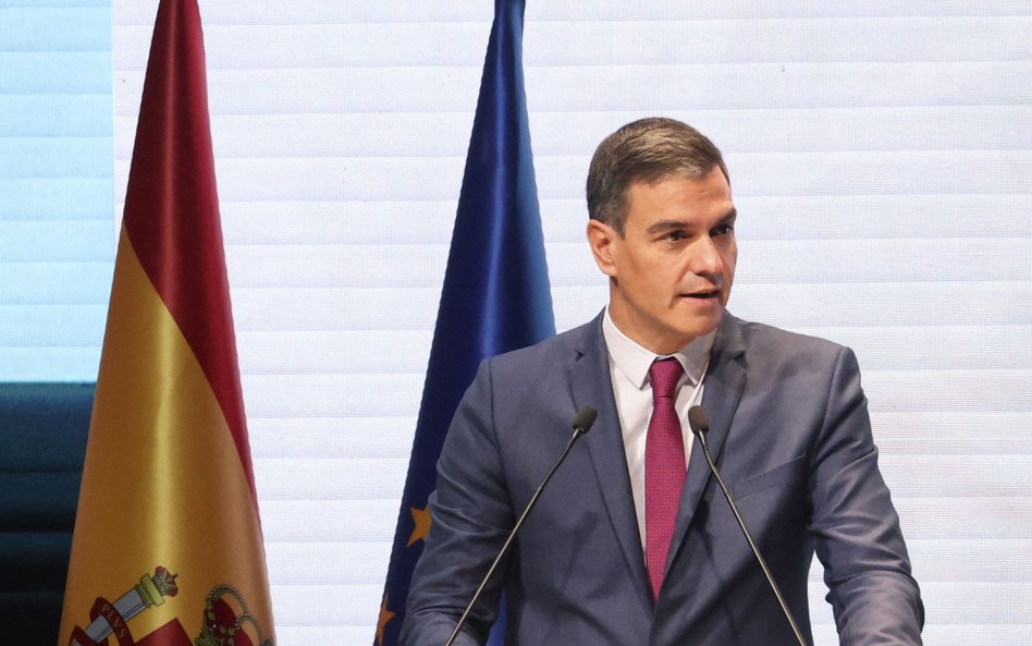 Premier Hiszpanii Pedro Sánchez