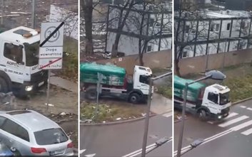 Radny zaapelował do Urzędu Dzielnicy Ursus, aby ten zadbał o zablokowanie tego niebezpiecznego wyjaz