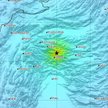 Epicentrum trzęsienia ziemi w Pakistanie z 7 października