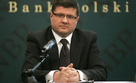 Prezes Narodowego Banku Polskiego Sławomir Skrzypek