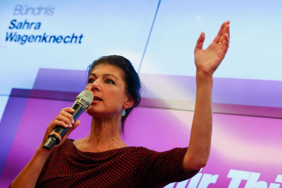 Liderka BSW Sahra Wagenknecht