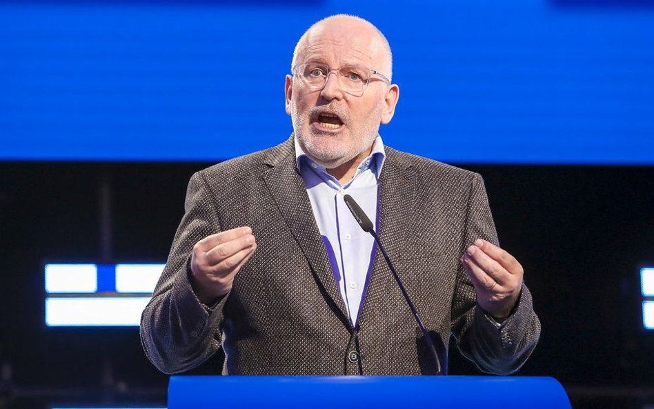 Szczyt UE: Polska nie chce Timmermansa