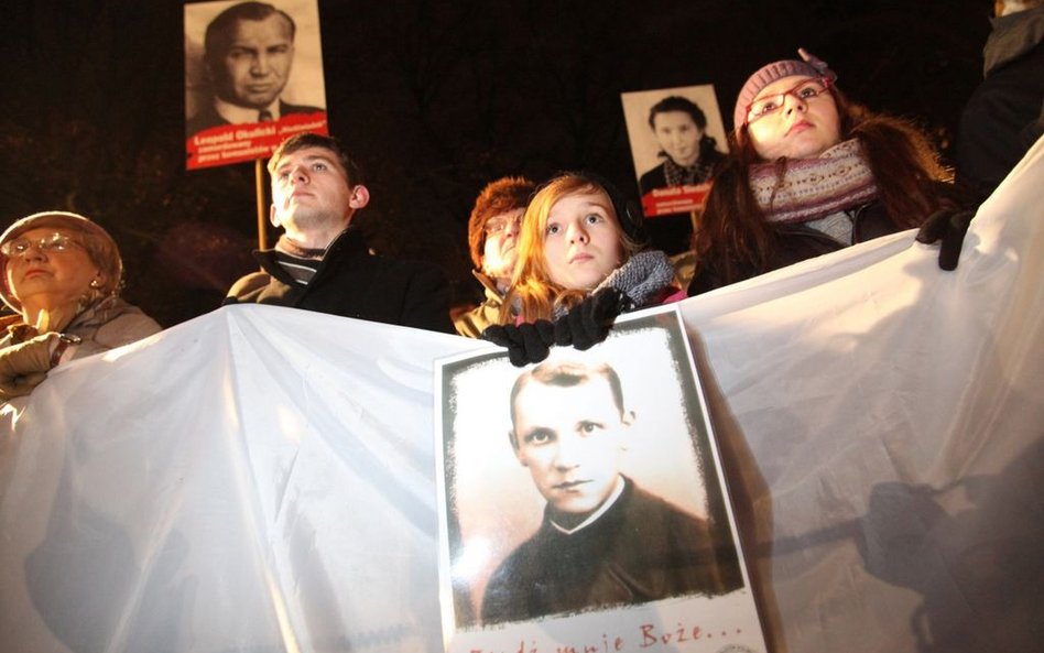 Obchody Narodowego Dnia "Żołnierzy Wyklętych" w Krakowie