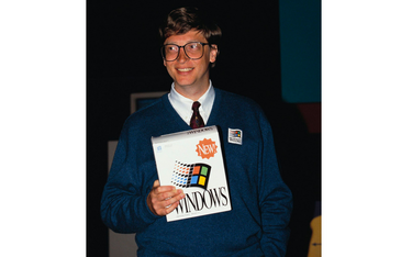 Bill Gates na Comdex ’92 w Chicago prezentuje system operacyjny Windows