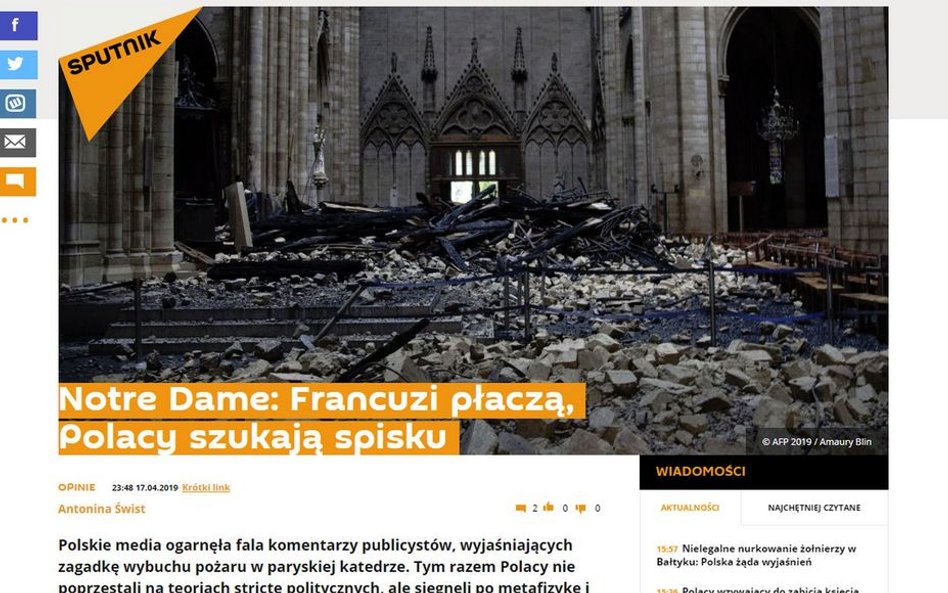 Jak postulat walki z rosyjskimi fakenewsami zjadł własny ogon