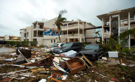 Huragan Irma zaatakował też celebrytów