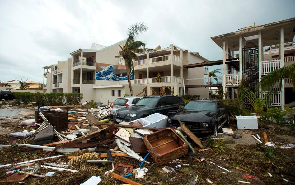 Huragan Irma zaatakował też celebrytów
