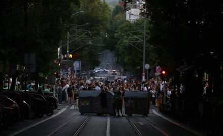 Protest w Belgradzie