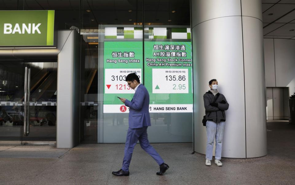 Hang Seng rósł o 4,4 proc.
