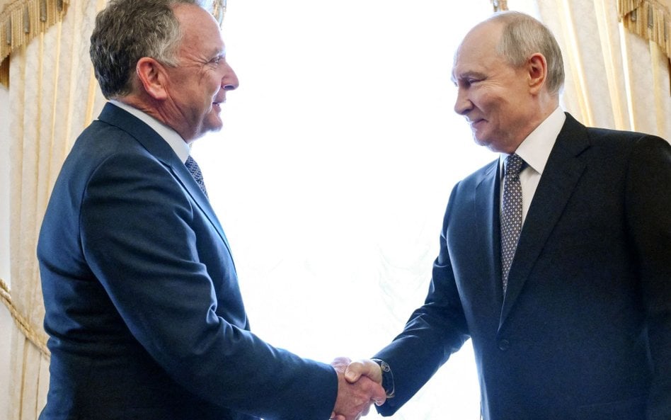 Spotkanie Witkoff-Putin, Petersburg, 21 października
