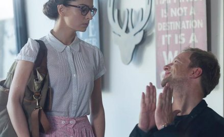 Agnieszka Więdłocha i Maciej Stuhr w „Planecie singli”. Film od piątku w kinach