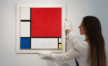 Piet Mondrian „Composition No. II”