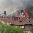Pożar budynku gorzowskiej Akademii im. Jakuba z Paradyża