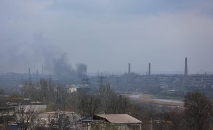 Azowstal, zdjęcie z 22 kwietnia