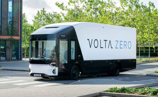 Elektryczna ciężarówka firmy Volta