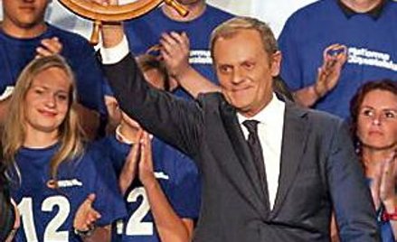 Donald Tusk był gościem Młodych Demokratów