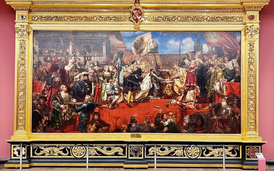 „Hołd pruski”, Jan Matejko