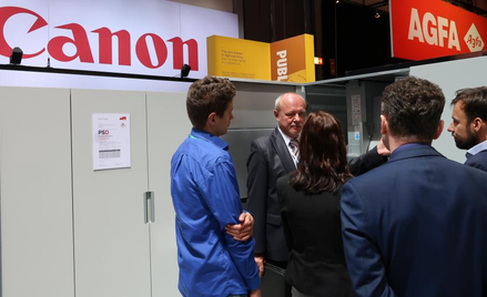 Japoński koncern Canon pochwalił się najnowszymi produktami i usługami.